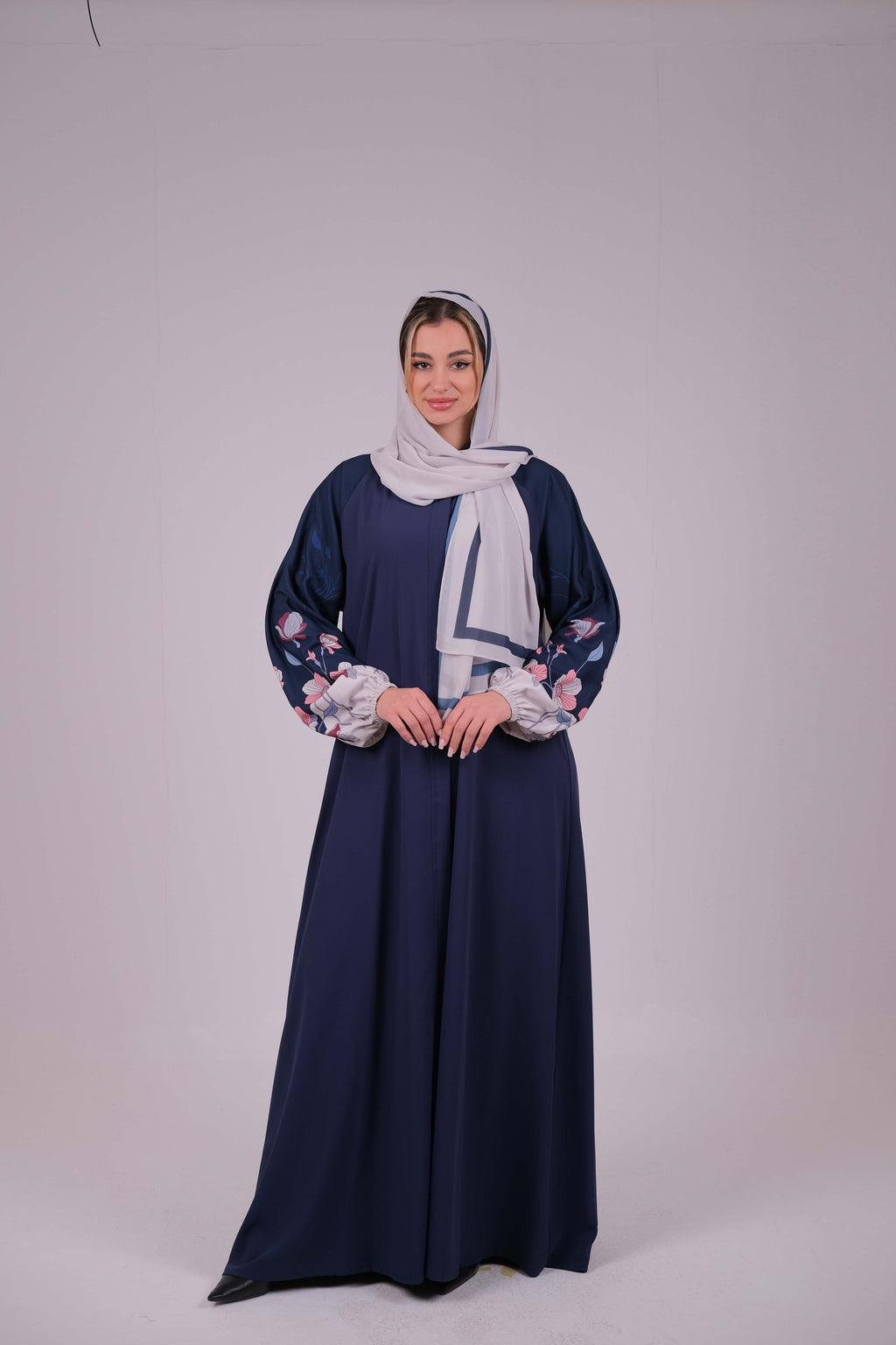 Petal Sleeve Abaya