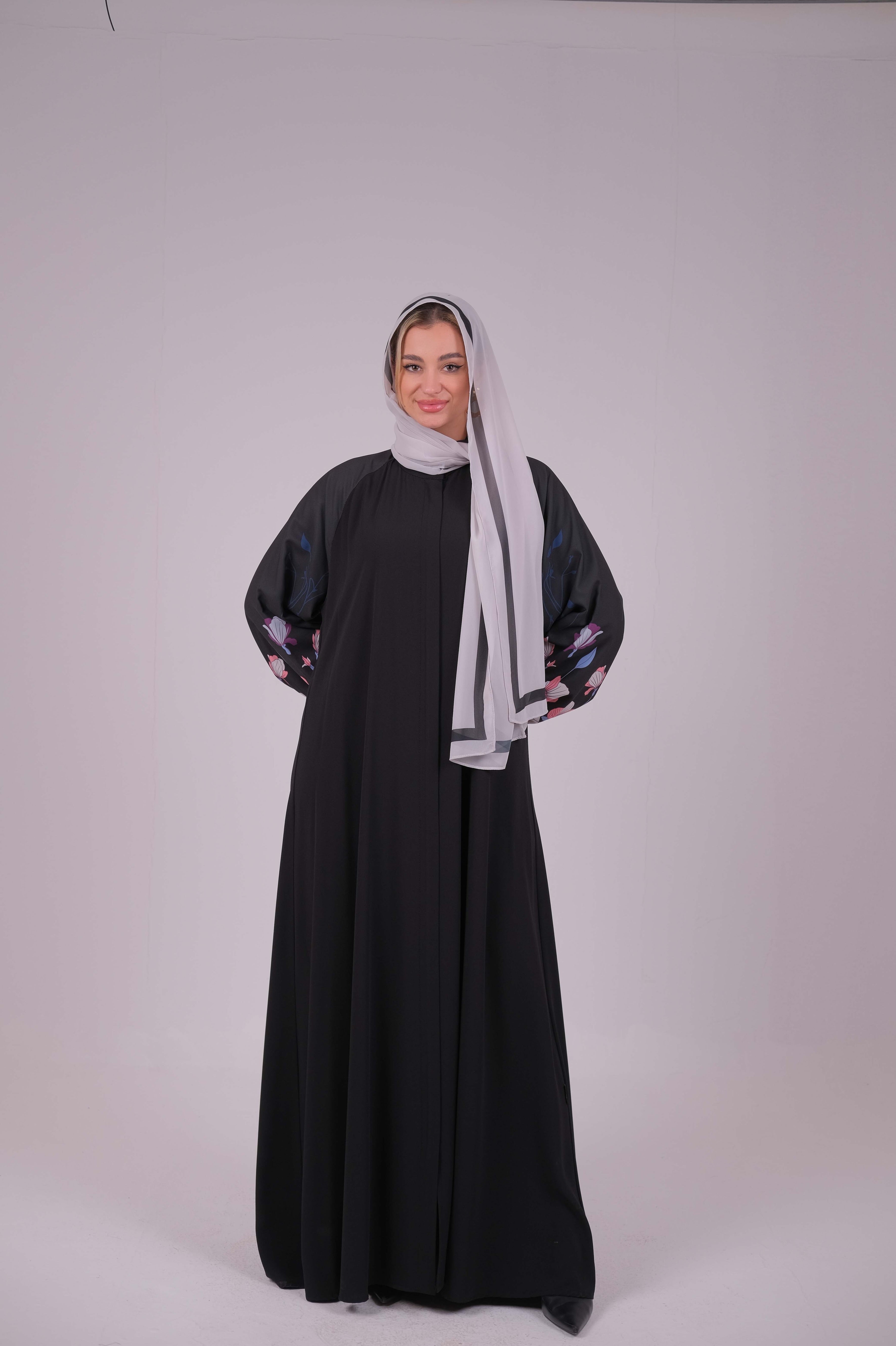 Petal Sleeve Abaya