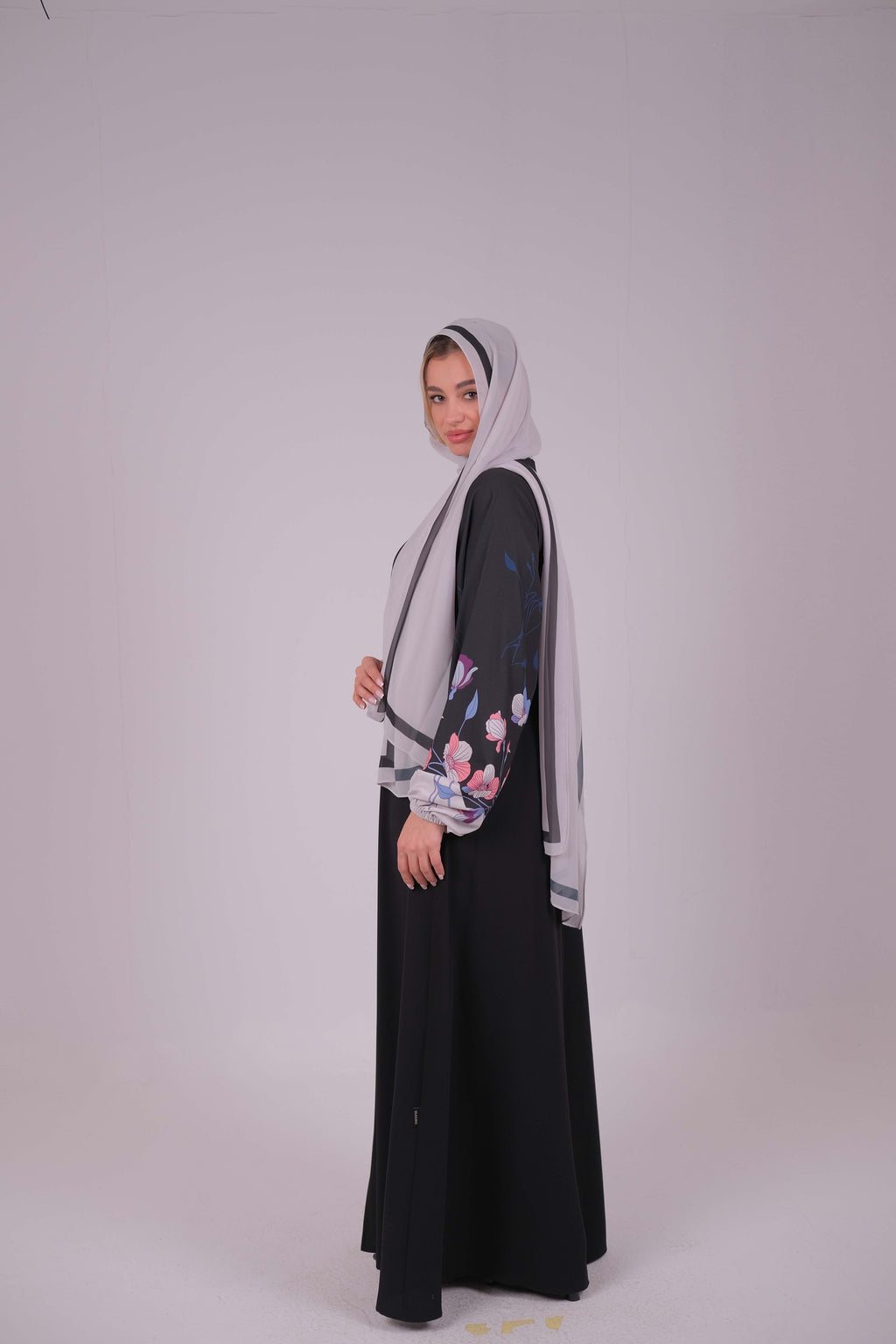 Petal Sleeve Abaya