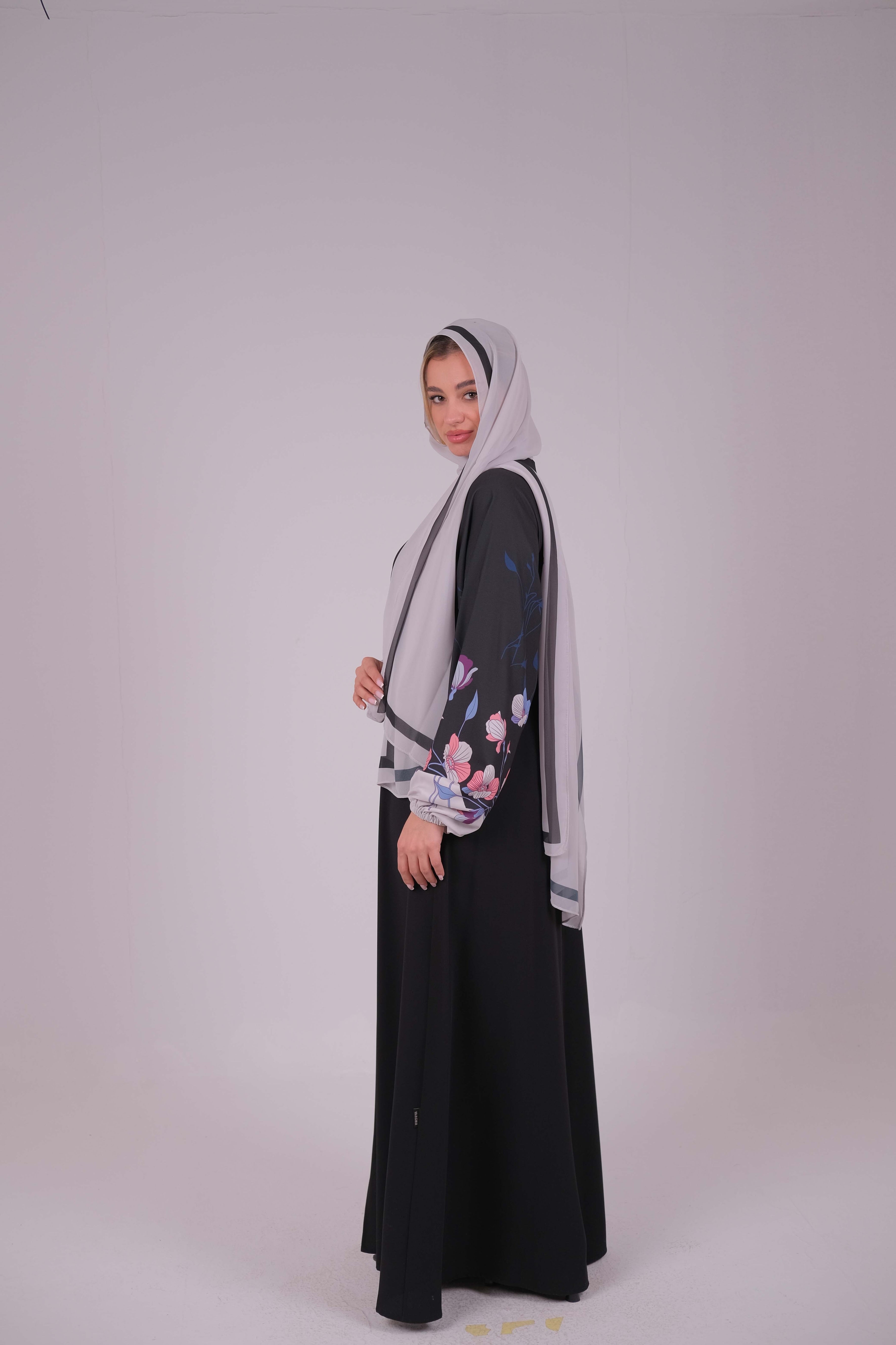 Petal Sleeve Abaya