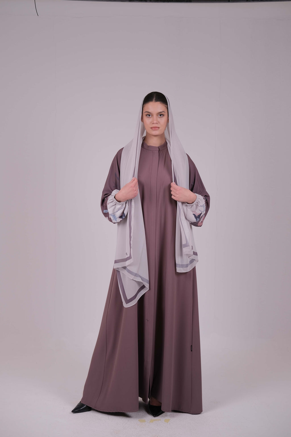 Petal Sleeve Abaya