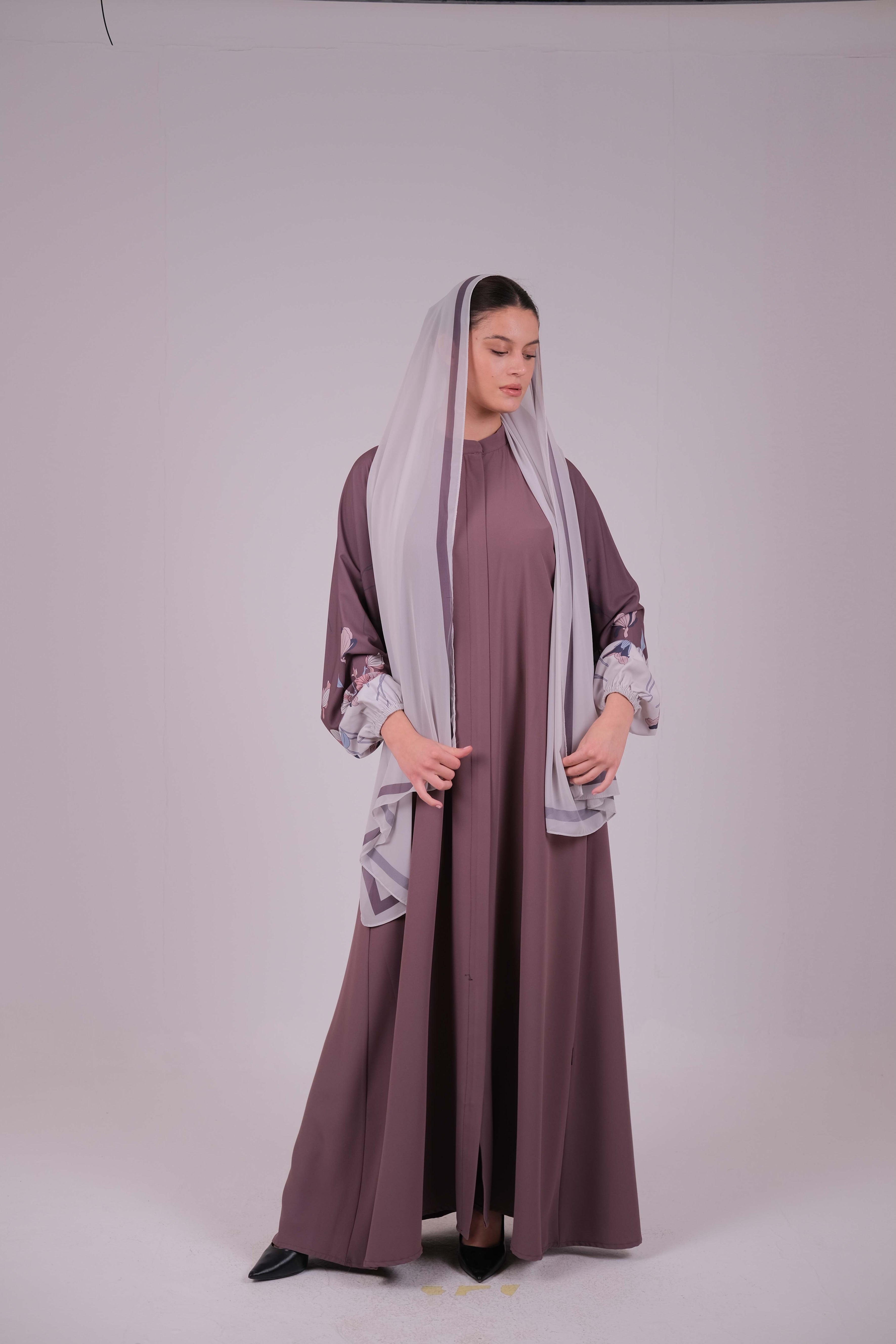Petal Sleeve Abaya
