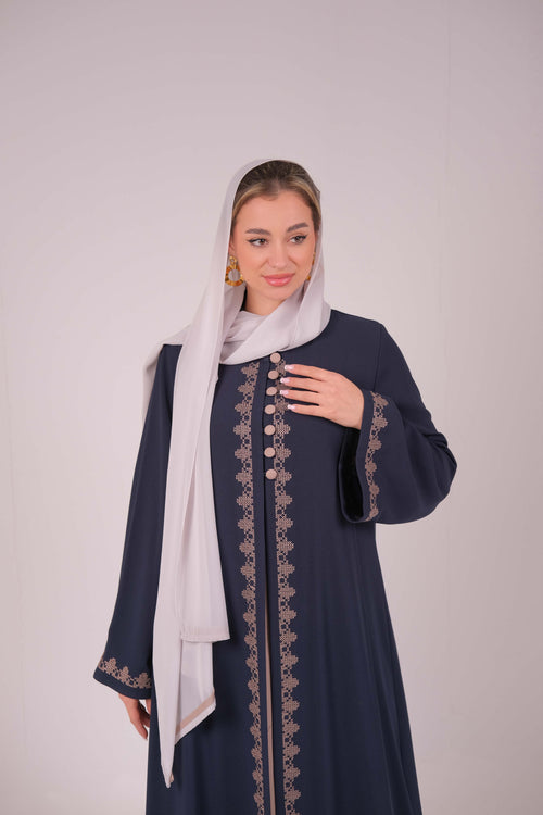 Arabesque Embroidered Abaya